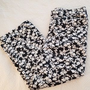 Calvin Klein Jeans floral Capri pants